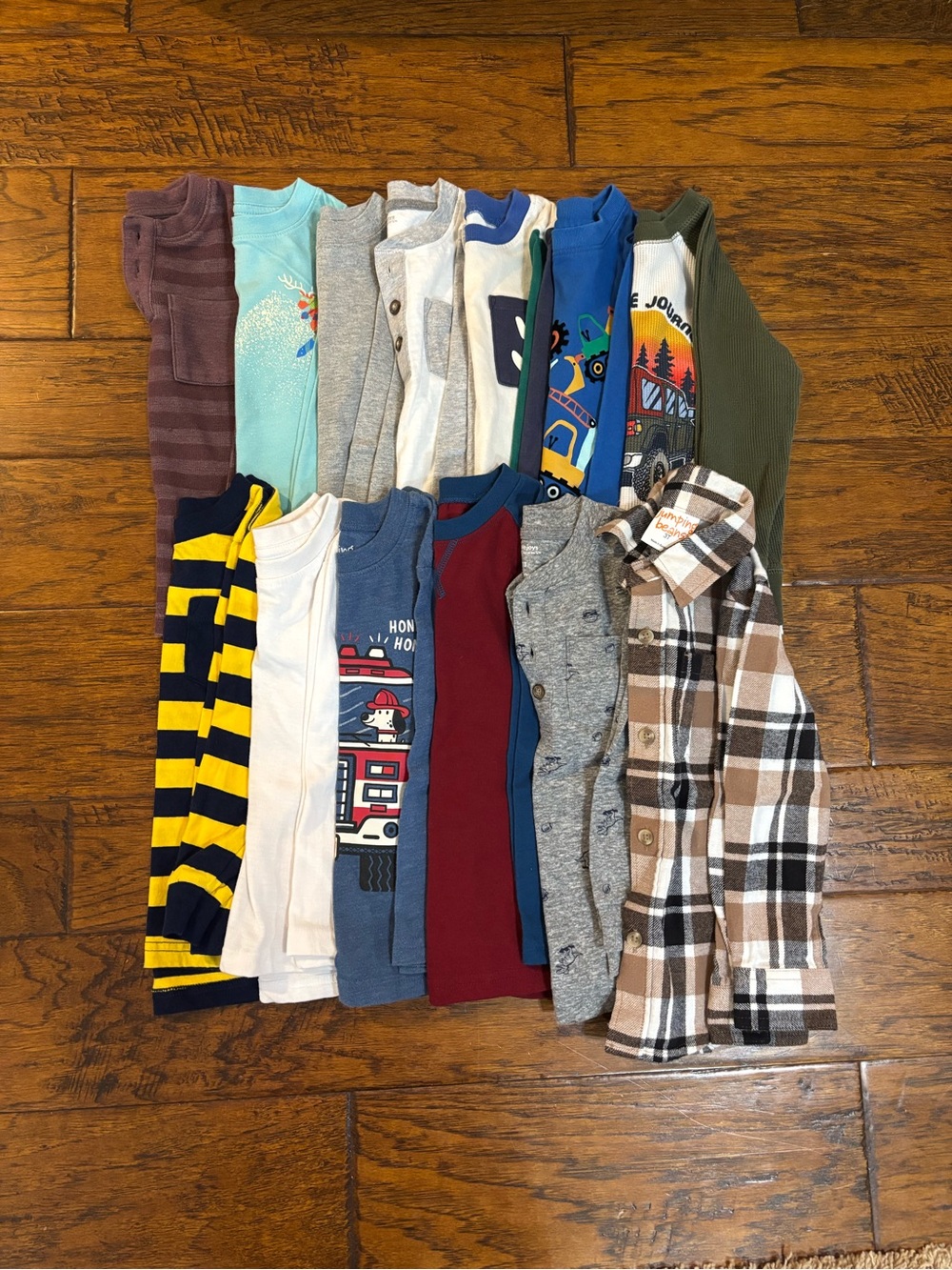 Boys Long Sleeve Shirt Bundle